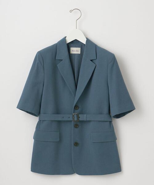 【 Steven Alan 】ショートスリーブジャケット Steven Alan（スティーブンアラン）の「＜Steven Alan