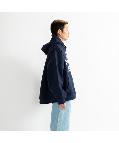 APPLEBUM(アップルバム)の「Oversize Sweat Parka(スウェット・メンズ・ネイビー・MEDIUM/LARGE/X-LARGE)」の3枚目の写真