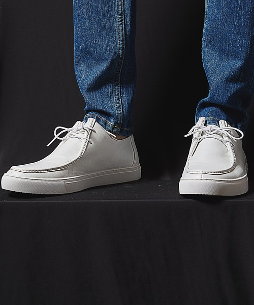 RATTLE TRAP（ラトルトラップ）の「チロリアンシューズ（ブーツ・メンズ・ブラック/ホワイト・L/M）」の2枚目の写真