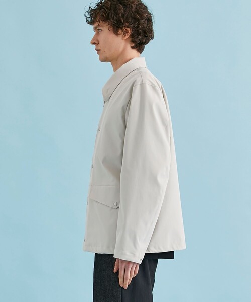 CITY TOKYO（シティトウキョウ）の「撥水シャツブルゾン（ブルゾン・メンズ・ライトグレー/その他17・1/2）」の8枚目の写真