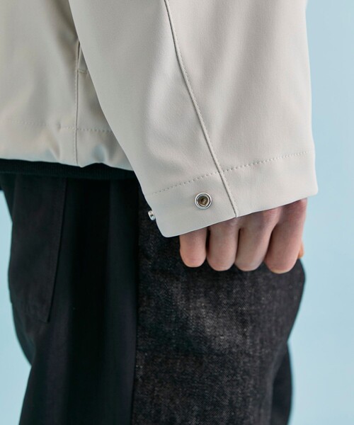 CITY TOKYO（シティトウキョウ）の「撥水シャツブルゾン（ブルゾン・メンズ・ライトグレー/その他17・1/2）」の15枚目の写真