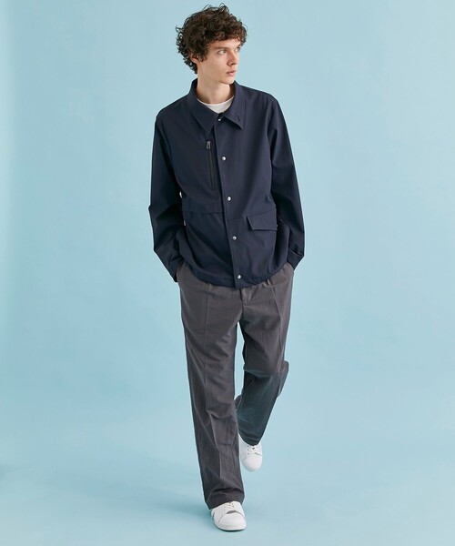 CITY TOKYO（シティトウキョウ）の「撥水シャツブルゾン（ブルゾン・メンズ・ライトグレー/その他17・1/2）」の19枚目の写真