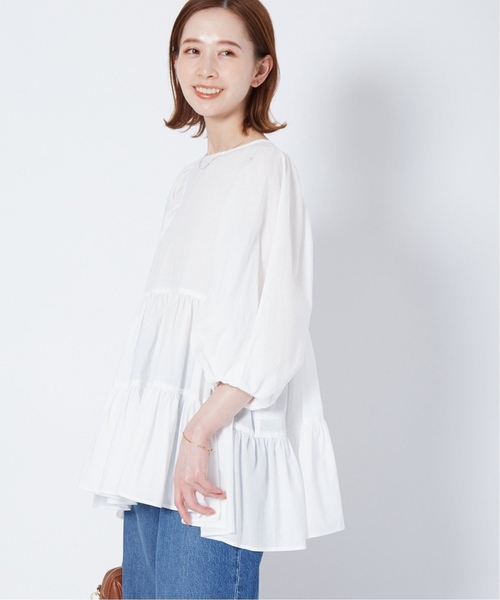 「JOURNAL STANDARD」 長袖ブラウス - ホワイト レディース JOURNAL STANDARD｜ジャーナルスタンダード（レディース）の