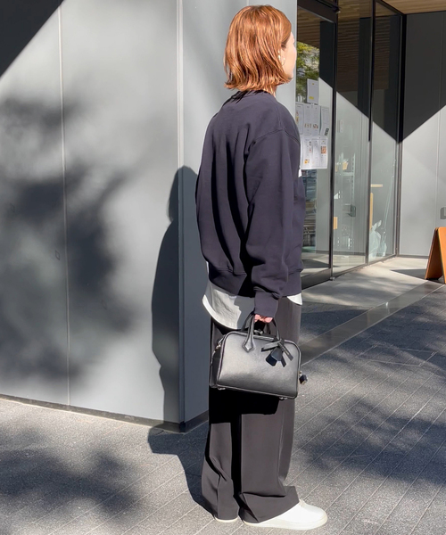 Spick & Span（スピックアンドスパン）の「≪追加≫ロゴスウェット（スウェット・レディース・ネイビー/グレー・FREE）」の4枚目の写真