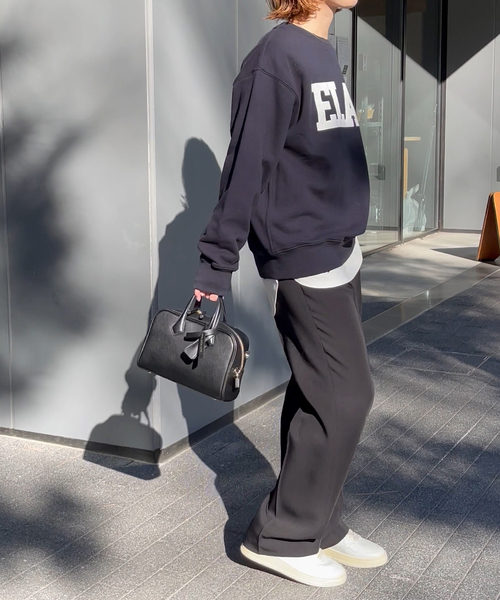 Spick & Span（スピックアンドスパン）の「≪追加≫ロゴスウェット（スウェット・レディース・ネイビー/グレー・FREE）」の5枚目の写真