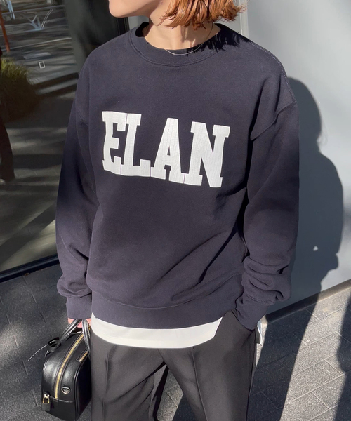 Spick & Span（スピックアンドスパン）の「≪追加≫ロゴスウェット（スウェット・レディース・ネイビー/グレー・FREE）」の10枚目の写真