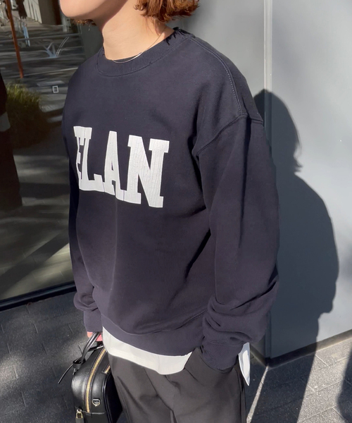 Spick & Span（スピックアンドスパン）の「≪追加≫ロゴスウェット（スウェット・レディース・ネイビー/グレー・FREE）」の11枚目の写真