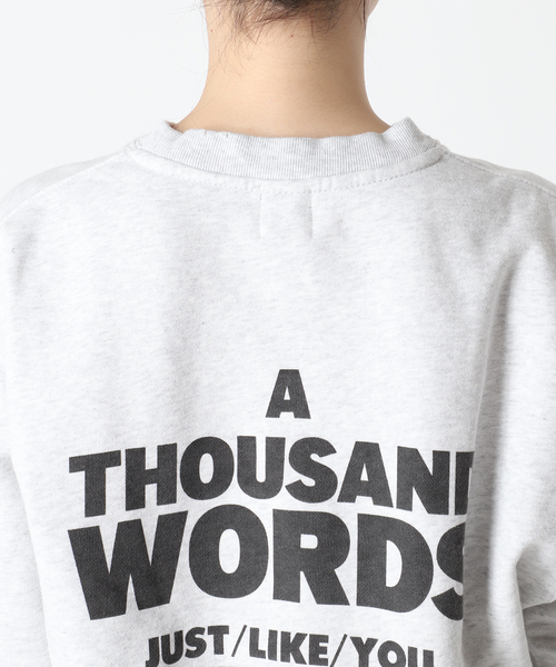 Spick & Span（スピックアンドスパン）の「≪追加≫ロゴスウェット（スウェット・レディース・ネイビー/グレー・FREE）」の17枚目の写真