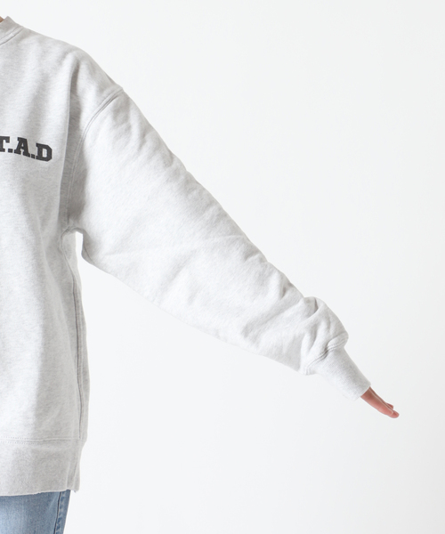 Spick & Span（スピックアンドスパン）の「≪追加≫ロゴスウェット（スウェット・レディース・ネイビー/グレー・FREE）」の18枚目の写真