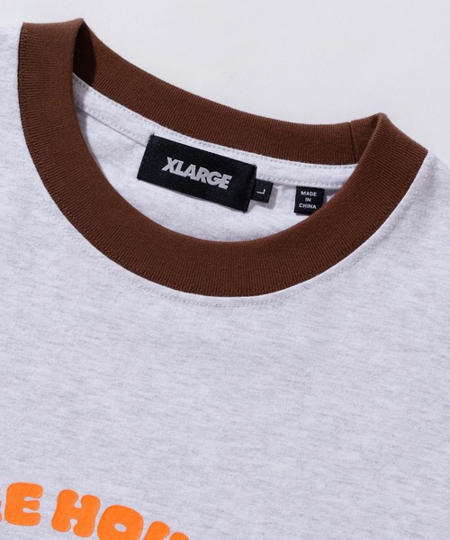 XLARGE(エクストララージ)の「HOUSE BAR S/S TEE(Tシャツ/カットソー・メンズ・アッシュ/イエロー/ホワイト・M/S/L/XL)」の5枚目の写真