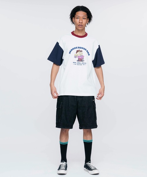 XLARGE(エクストララージ)の「HOUSE BAR S/S TEE(Tシャツ/カットソー・メンズ・アッシュ/イエロー/ホワイト・M/S/L/XL)」の10枚目の写真