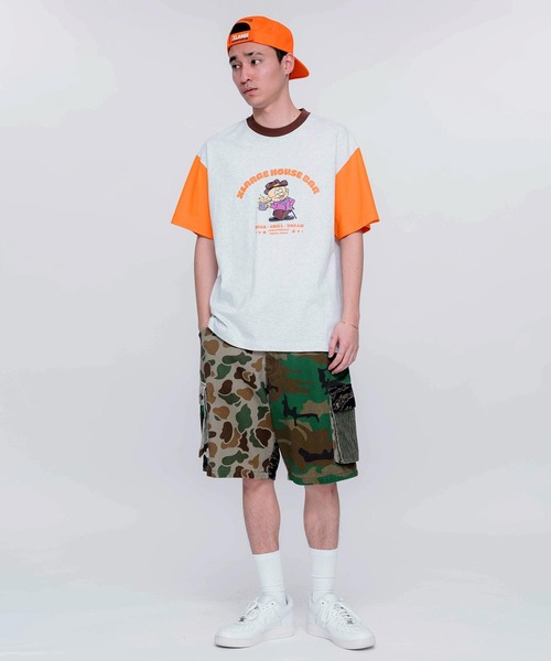 XLARGE(エクストララージ)の「HOUSE BAR S/S TEE(Tシャツ/カットソー・メンズ・アッシュ/イエロー/ホワイト・M/S/L/XL)」の12枚目の写真