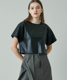 rito structure | 【rito structure/リトストラクチャー】エコレザートップ(シャツ/ブラウス)