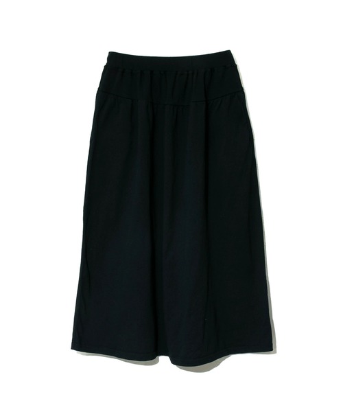 Good On(グッドオン)の「Good On/グッドオン GATHER TEE MAXI SKIRT(スカート・レディース・レッド系その他/マスタード/ネイビー/サーモンピンク/ダークグリーン/ライトグレー/ブラック系その他2/ライム/ブルー系その他・FREE)」の2枚目の写真