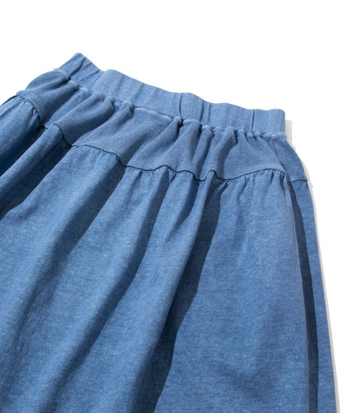 Good On(グッドオン)の「Good On/グッドオン GATHER TEE MAXI SKIRT(スカート・レディース・レッド系その他/マスタード/ネイビー/サーモンピンク/ダークグリーン/ライトグレー/ブラック系その他2/ライム/ブルー系その他・FREE)」の10枚目の写真