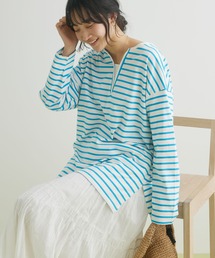 CRAFT STANDARD BOUTIQUE | キーネックレイヤードプルオーバー(Tシャツ/カットソー)