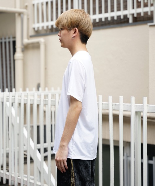 Guess（ゲス）の「GUESS/ゲス MEN S S/SVL TEE SHIRT 半袖Tシャツ ワンポイント（Tシャツ/カットソー・メンズ・ダークネイビー/ホワイト・L/XL/M）」の3枚目の写真