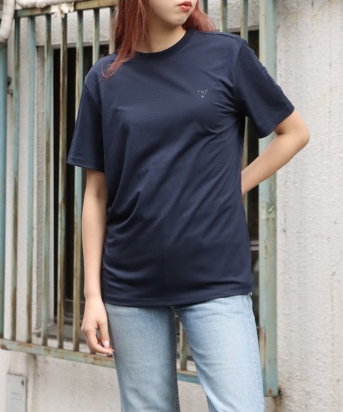 Guess（ゲス）の「GUESS/ゲス MEN S S/SVL TEE SHIRT 半袖Tシャツ ワンポイント（Tシャツ/カットソー・メンズ・ダークネイビー/ホワイト・L/XL/M）」の15枚目の写真