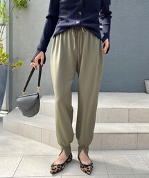 NOLLEY’S | ◇【WEB限定】カットジョーゼットジョガーパンツ(その他パンツ)