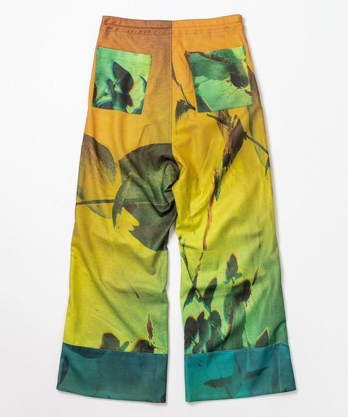 Wizzard（ウィザード）の「Wizzard ウィザード / PRINTPANTS  "Your atomospheric colour atlas" プリントパンツ / W23AW-PA01P（カーゴパンツ・メンズ・ホワイト/グリーン/ネイビー・2/3/1/0）」の8枚目の写真