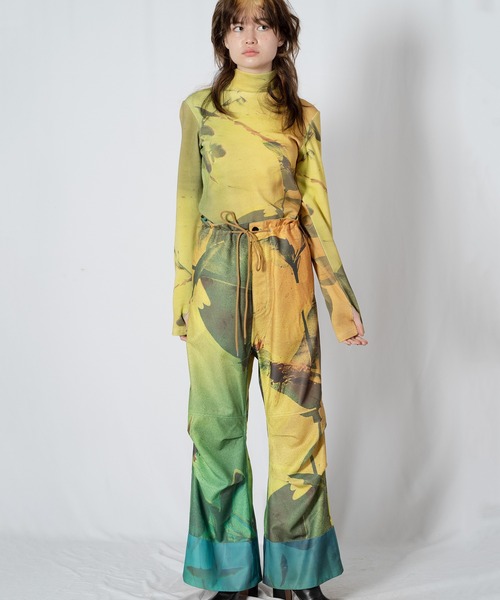 Wizzard（ウィザード）の「Wizzard ウィザード / PRINTPANTS  "Your atomospheric colour atlas" プリントパンツ / W23AW-PA01P（カーゴパンツ・メンズ・ホワイト/グリーン/ネイビー・2/3/1/0）」の17枚目の写真