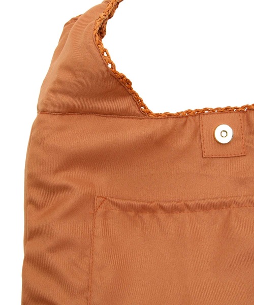 ROPE' PICNIC(ロペピクニック)の「透かし編みペーパーホーボーワンショルダーバッグ(トートバッグ・レディース・ブルー/オレンジ/ホワイト系その他5・FREE)」の13枚目の写真