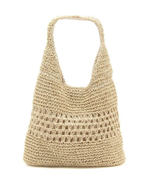 ROPE' PICNIC(ロペピクニック)の「透かし編みペーパーホーボーワンショルダーバッグ(トートバッグ・レディース・ブルー/オレンジ/ホワイト系その他5・FREE)」の7枚目の写真