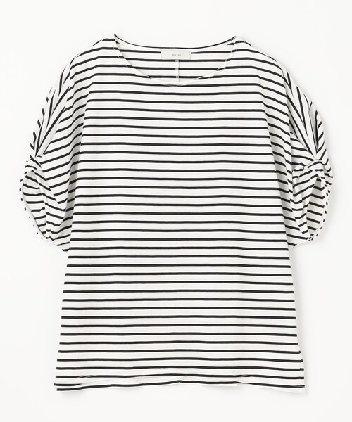 ANY（エニィ）の「【接触冷感/UVケア/シワになりにくい】ドルマンスリーブ Tブラウス（Tシャツ/カットソー・レディース・アイボリー系1/ライトグリーン系/ブルー系/オールドローズ系/アイボリー系/ブラック系/ライトグレー系/グリーン系・3/2）」の15枚目の写真