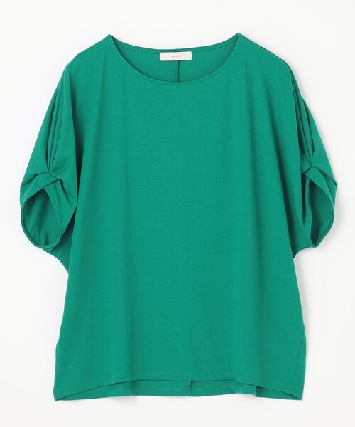 ANY（エニィ）の「【接触冷感/UVケア/シワになりにくい】ドルマンスリーブ Tブラウス（Tシャツ/カットソー・レディース・アイボリー系1/ライトグリーン系/ブルー系/オールドローズ系/アイボリー系/ブラック系/ライトグレー系/グリーン系・3/2）」の16枚目の写真