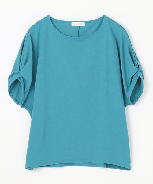 ANY（エニィ）の「【接触冷感/UVケア/シワになりにくい】ドルマンスリーブ Tブラウス（Tシャツ/カットソー・レディース・アイボリー系1/ライトグリーン系/ブルー系/オールドローズ系/アイボリー系/ブラック系/ライトグレー系/グリーン系・3/2）」の20枚目の写真