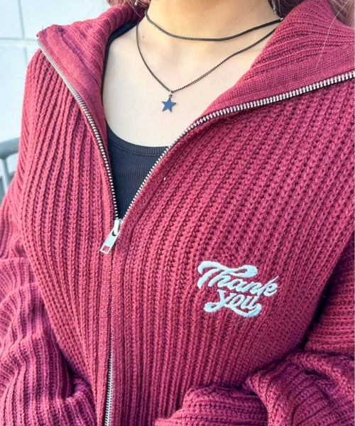 SPINNS（スピンズ）の「STARモチーフ Wチェーンネックレス（ネックレス・レディース・ブラック・ONESIZE）」の5枚目の写真