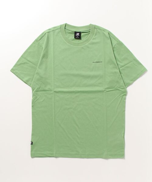 NEW BALANCE(ニューバランス)の「ニューバランス New Balance Caf NB ショートスリーブTシャツ(Tシャツ/カットソー・メンズ・グリーン/ホワイト・LL/M/S/L)」の2枚目の写真