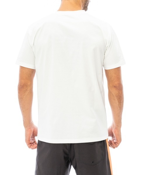 RVCA（ルーカ）の「RVCA メンズ 【SURF】 DOUBLE RVCA SPLIT SS Ｔシャツ【2023年夏モデル】/ルーカ半袖ラッシュガード(水着)（ラッシュガード・メンズ・ホワイト/ブラック/ブラックミックス・MEDIUM/LARGE/X-LARGE/SMALL）」の11枚目の写真