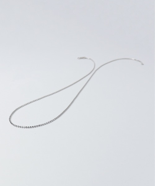 ieLS（イエルズ）の「「ieLS」SV925　シルバーチェーンネックレス　LSN231002（ネックレス・メンズ・B/A/C/D/E/F・40cm/45cm/50cm）」の15枚目の写真