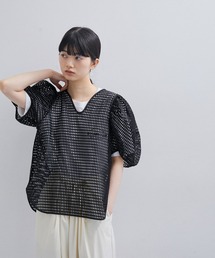 ADAM ET ROPE' | 【セットアップ対応】メッシュレースブラウス(シャツ/ブラウス)