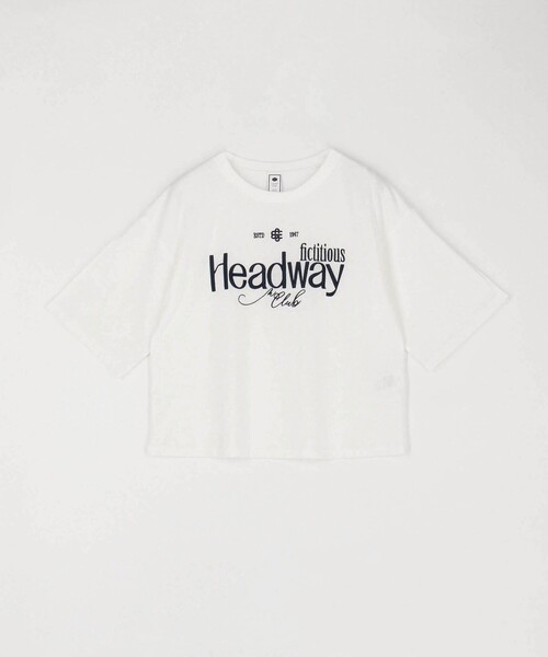 179/WG（イチナナキュウダブルジー）の「スリットスリーブクロップドTシャツ（Tシャツ/カットソー・レディース・ピンク/オフホワイト/チャコールグレー・FREE）」の5枚目の写真
