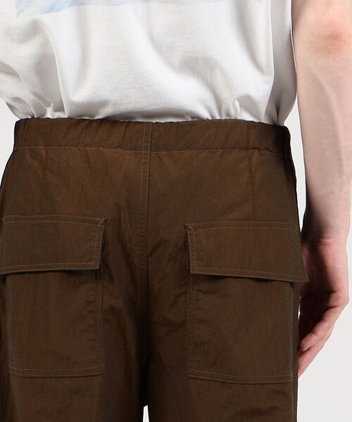 EDITION（エディション）の「ナイロン カーゴパンツ（カーゴパンツ・メンズ・ダークブラウン/ブラック・L/M/S）」の8枚目の写真