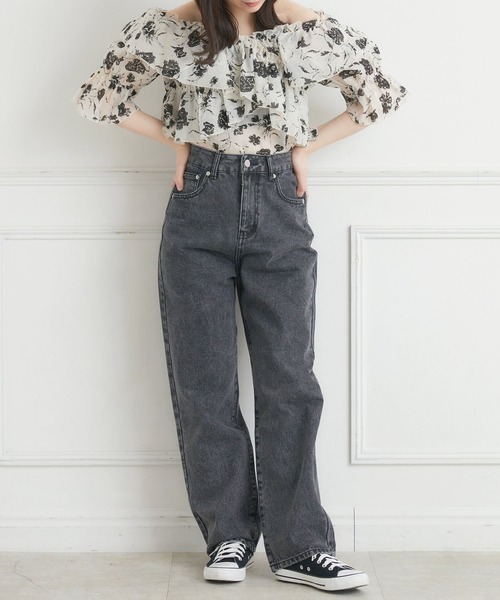 ems excite（エムズエキサイト）の「フリルオフショルBL（シャツ/ブラウス・レディース・ブラック系その他/ピンク/ホワイト・FREE）」の15枚目の写真