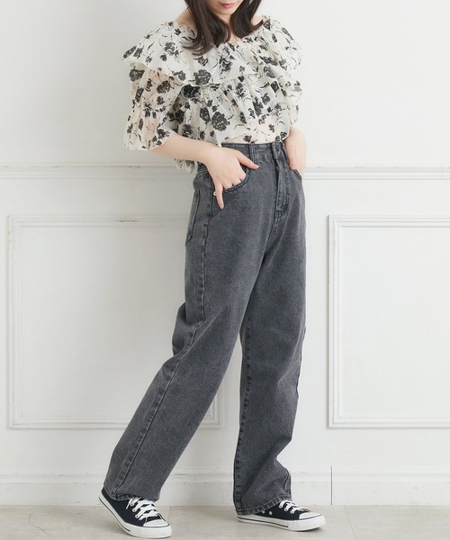 ems excite（エムズエキサイト）の「フリルオフショルBL（シャツ/ブラウス・レディース・ブラック系その他/ピンク/ホワイト・FREE）」の17枚目の写真