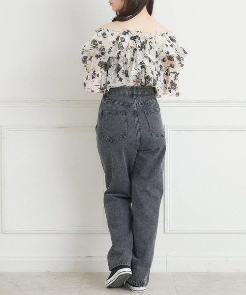 ems excite（エムズエキサイト）の「フリルオフショルBL（シャツ/ブラウス・レディース・ブラック系その他/ピンク/ホワイト・FREE）」の18枚目の写真