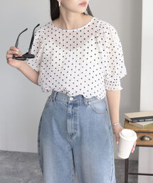 fredy emue | シアードット2WAYブラウス(シャツ/ブラウス)