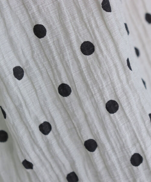 fredy emue(フレディエミュ)の「シアードット2WAYブラウス(シャツ/ブラウス・レディース・ホワイト系その他/ブラック系その他/グリーン系その他・38)」の17枚目の写真