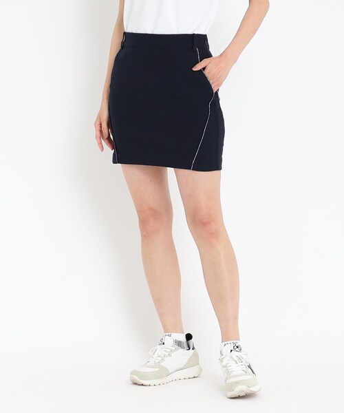 adabat（アダバット）の「◆ストレッチスカート 【ペチコートパンツ付き】（スカート・レディース・ナチュラル/ダークネイビー/カーキ・40/38/36）」の3枚目の写真