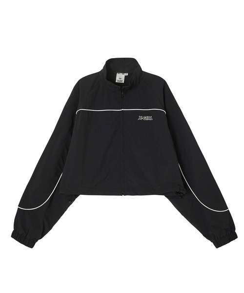 X-girl（エックスガール）の「CONTRAST PIPNG JACKET（ナイロン
