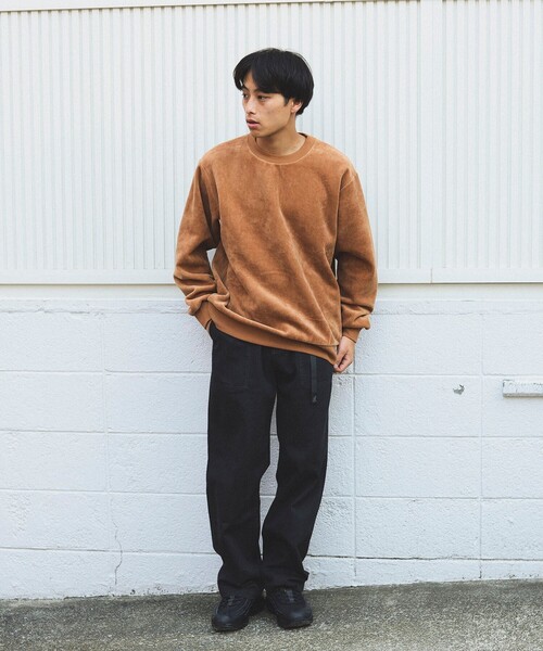 B:MING by BEAMS（ビーミングバイビームス）の「B:MING by BEAMS / ストレッチ コーデュロイ クルーネック カットソー（スウェット・メンズ・チャコールグレー/イエロー系その他6/ライトグレー・SMALL/LARGE/X-LARGE/MEDIUM）」の22枚目の写真