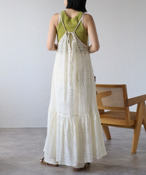 【完売品】LEBECCA boutique 透けた想いとレースワンピース 透けた想いとレースワンピース レベッカブティック（透けた思い