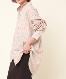 RNA-N | B2777 スタンドカラーストライプシャツ(シャツ/ブラウス)