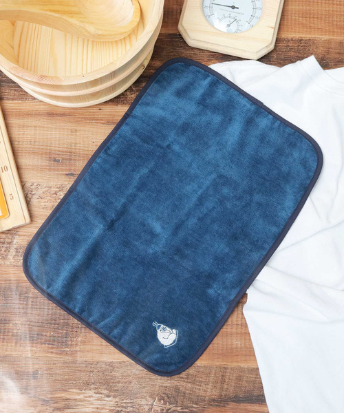 ごリラックス（ゴリラックス）の「日本製 今治タオル サウナマット タオル（バス/トイレグッズ・メンズ・グリーン/ベージュ/ネイビー/オレンジ/ライトグレー/ブラック/グレー/イエロー・FREE）」の6枚目の写真