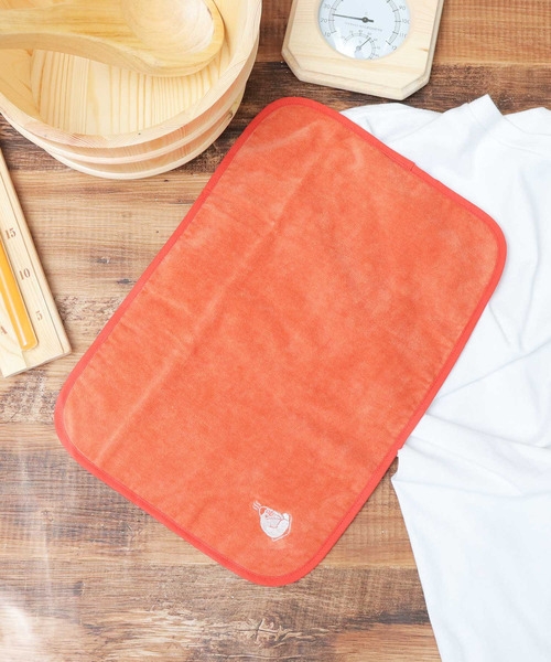 ごリラックス（ゴリラックス）の「日本製 今治タオル サウナマット タオル（バス/トイレグッズ・メンズ・グリーン/ベージュ/ネイビー/オレンジ/ライトグレー/ブラック/グレー/イエロー・FREE）」の8枚目の写真