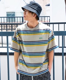 GISHER | STRIPED TEE(Tシャツ/カットソー)
